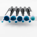 10x Make Up Brushes Set, Powder Foundation Blush Blending Tool, Eyeshdow eyeliner Lip Contour Comestic Kit