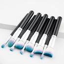 10x Make Up Brushes Set, Powder Foundation Blush Blending Tool, Eyeshdow eyeliner Lip Contour Comestic Kit