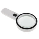 12 LED Light with UV Cheaking Lamp 10x Handheld Magnifier Reading Magnifying Glass Lens Jewelry Antique Loupe for Reading Crafts Hobby