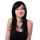 22'' Natural Wig Long Synthetic Layered Wavy Hair Women Cosplay Party Costume Wigs