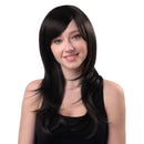 22'' Natural Wig Long Synthetic Layered Wavy Hair Women Cosplay Party Costume Wigs