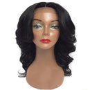 Long Synthetic Full Head Front Lace Wavy Curly Hair Wigs Daily Wedding Wear 50cm