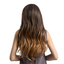 Women's Long Wavy Wig Curly Synthetic Hair for Halloween Cosplay Daily Costumes 24 Inch