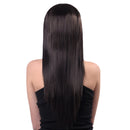 12'' Natural Synthetic Hair Soft Silky Fashion Women's Full Bangs Wig Long Full Wigs Straight Bob Hair Cosplay Party