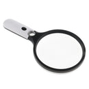 Lighted Magnifying Magnifier Lens Glass Reading Map Jewelry Loupe for Low Vision 2X 30X