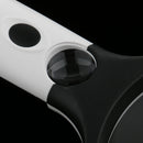 4 LED Lights 2X Handheld Magnifier Reading Map Magnifying Glass Lens Jewelry Loupes