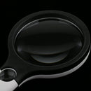Handheld 4 LED Antique Magnifier Magnifying Glass 4X 30X Jewelry Loupe Lens