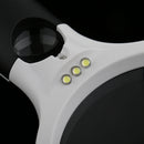 Handheld 4 LED Antique Magnifier Magnifying Glass 4X 30X Jewelry Loupe Lens