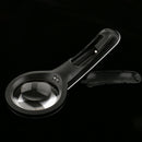 Handheld LED Antique Magnifier Magnifying Glass 10X Map Jewelry Loupe Lens