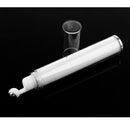 5 Pieces 15ML Protable Steel Roller Eye Cream Liquid Essential Oil Bottles Refillable Vials with 5pcs Funnels Set