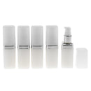 5 Pieces 15ml Protable Bottles Shampoo Empty Lotion Container Pressed Pump Spray Bottle with Funnel