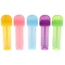 50 Pcs 5ml Lip Balm Empty Container Lipstick Vials with Twist Bottom Top Cap