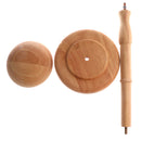 Antique Style Dome Shaped Tabletop Hat Rack / Wig Storage Holder Display Stand Durable Solid Wood
