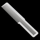 Plastic Barber Flat Top Hair Shampoo Detangler Hair Clipper Cutting Styling Comb