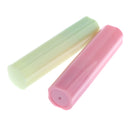 New Lots 10pcs 4g Empty Lip Balm Tubes Containers Lipstick Refillables Bottles Pink + White