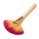 Professional Soft Large Fan Shape Makeup Brush Facial Foundation Loose Powder Concealer Contour Beauty Comestic Tool