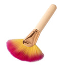 Professional Soft Large Fan Shape Makeup Brush Facial Foundation Loose Powder Concealer Contour Beauty Comestic Tool