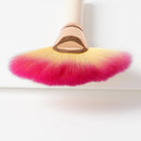 Professional Soft Large Fan Shape Makeup Brush Facial Foundation Loose Powder Concealer Contour Beauty Comestic Tool
