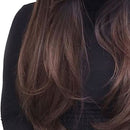 24'' 63cm Synthetic Long Straight Fashion Women's Cosplay Party Wig With Free Wig Cap Black