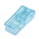 3-in-1 Tablets Cutter Crusher Grinder Cut Splitter Divider Case Dispenser Medicine Pills Storage Container