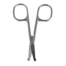 Professional Eyebrows Grooming Safety Facial Nose Ear Hair Scissors Shears Tool for Trimming Hair