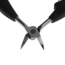 3 Pieces Stainless Steel Nails Manicure Clipper Scissors Plier Dead Skin Removal Tool File Rasp with Case