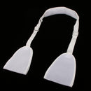Breathable Arm Shoulder Sling for Broken Wrist Elbow Support Padded Strap White
