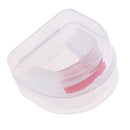 Sports Double Mouth Guard Teeth Gum Shield Case Protector Mouthguards MMA Boxing