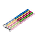 5 Pieces Rhinestone Handle Eyes Makeup Tool Eyelashes Mascara Comestics Brushes Spiral Wands Applicator Set