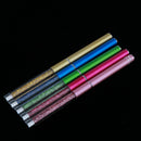 5 Pieces Rhinestone Handle Eyes Makeup Tool Eyelashes Mascara Comestics Brushes Spiral Wands Applicator Set