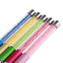 5 Pieces Rhinestone Handle Eyes Makeup Tool Eyelashes Mascara Comestics Brushes Spiral Wands Applicator Set