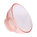280ml Transparent Oral Nonstick Flexible Rubber Impression Mixing Alginate Bowl Red