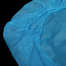 5 Pieces Non woven Waterproof Disposable Single Bed Table Cover Sheet for Beauty Spa Massage Blue 83''x32'' Elastic Edge Blue