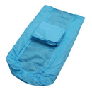 5 Pieces Non woven Waterproof Disposable Single Bed Table Cover Sheet for Beauty Spa Massage Blue 83''x32'' Elastic Edge Blue