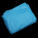 5 Pieces Non woven Waterproof Disposable Single Bed Table Cover Sheet for Beauty Spa Massage Blue 83''x32'' Elastic Edge Blue