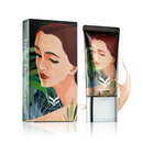 5 Pieces Comestic Set Facial Foundation Concealer Moisturizing Brightening BB Cream Curling Black Mascara Eyeliner Pencil