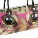 Handbag Design Eyeglasses Sunglasses Hard Protector Case, Protective Cover Bag Box Pouch for Glasses, Portable for Trip