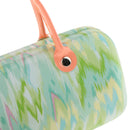 Portable Handbag Style Women Leather Sunglass Organizer Hard Eye Glasses Case Eyewear Protector Box Fresh Green