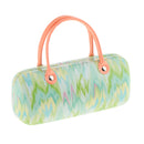 Portable Handbag Style Women Leather Sunglass Organizer Hard Eye Glasses Case Eyewear Protector Box Fresh Green