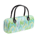 Portable Handbag Style Women Leather Sunglass Organizer Hard Eye Glasses Case Eyewear Protector Box Fresh Green