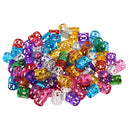 Lots 150 Pieces Colorful Dreadlock Hair Beads Dread Hair Braid Pins Rings Clips DIY Cuff Jewelry for Hair Extensions