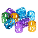 Lots 150 Pieces Colorful Dreadlock Hair Beads Dread Hair Braid Pins Rings Clips DIY Cuff Jewelry for Hair Extensions