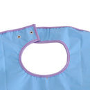 Reusable Waterproof Adjustable Elderly Adult Cloth Protector Mealtime Dinning Bib Aid Apron with Crumb Catcher