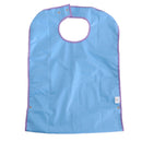 Reusable Waterproof Adjustable Elderly Adult Cloth Protector Mealtime Dinning Bib Aid Apron with Crumb Catcher