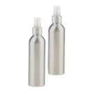 Perfume Aftershave Oil Atomizer Sprayer Bottle 250ml/8.8 Oz Travel Refillable Aluminum Pack of 2