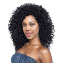 18 Inch Short Fluffy Spiral Curls Hair Synthetic Wavy Curly Hair Wig for Black Women Cosplay Party Halloween Costume+Wig Cap