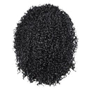 18 Inch Short Fluffy Spiral Curls Hair Synthetic Wavy Curly Hair Wig for Black Women Cosplay Party Halloween Costume+Wig Cap