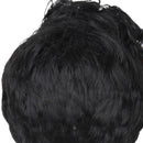 Short Black Women Lady Synthetic Wigs Daily Party Layered Curly Deep Wavy Wig