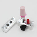 2 Cavities 11.1mm Tubes Lipstick Mold Lip Gloss Balm Fill Cosmetics Making Mould DIY Cream Maker Molding Tool Aluminum Alloy