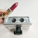 Double Color 2 Cavities 12.1mm Tubes Lipstick Mold Lip Gloss Balm Fill Cosmetics Making Mould DIY Cream Maker Molding Tool Aluminum Alloy